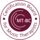 Certification Board for Music Therapists MT-BC Lapel Pin